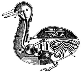 the digesting duck